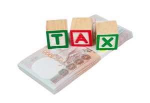 Tax block on money