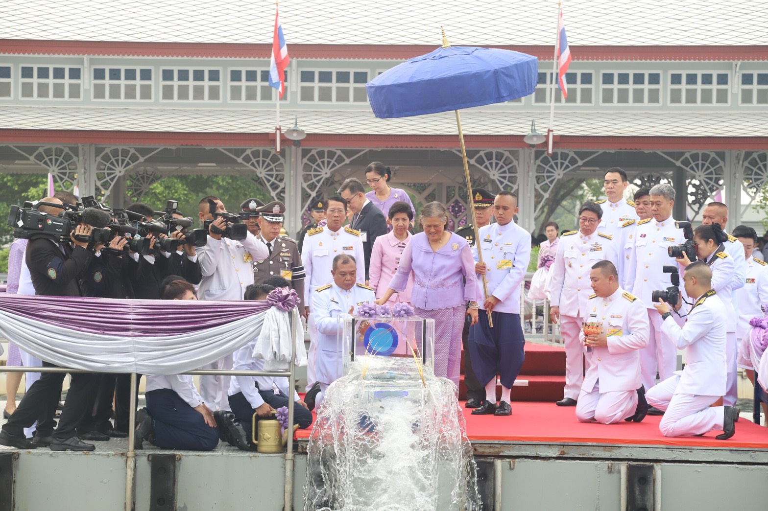 สมเด็จพระเทพฯทรงบำเพ็ญพระราชกุศลปล่อยพันธุ์ปลา เนื่องในวันพระราชสมภพ สมเด็จพระเทพฯทรงบำเพ็ญพระราชกุศลปล่อยพันธุ์ปลา เนื่องในวันพระราชสมภพ
