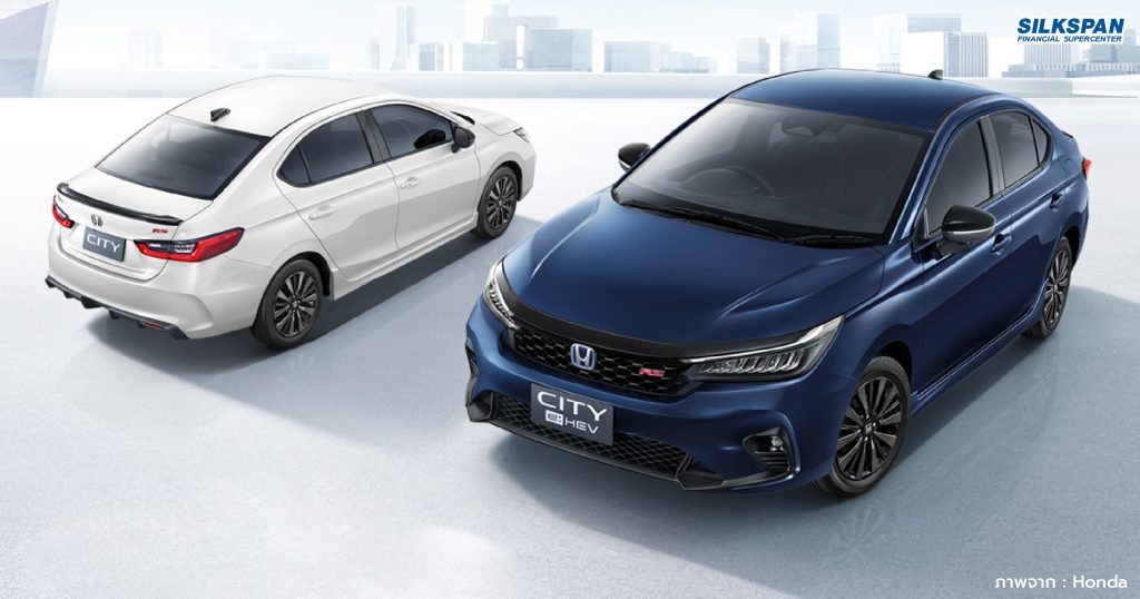 10 รุ่นรถไฮบริด (Hybrid) รุ่นไหนดี ประหยัดน้ำมัน 2025_Honda City e-HEV