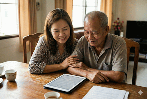 ลูกซื้อให้พ่อแม่